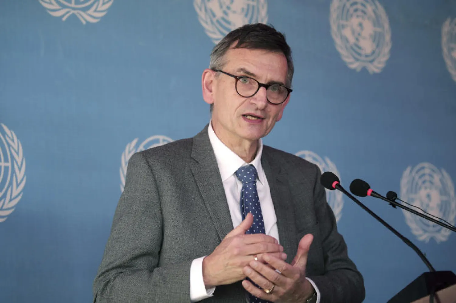 موفد الأمم المتحدة الخاص إلى السودان فولكر بيرثس (أ.ب)