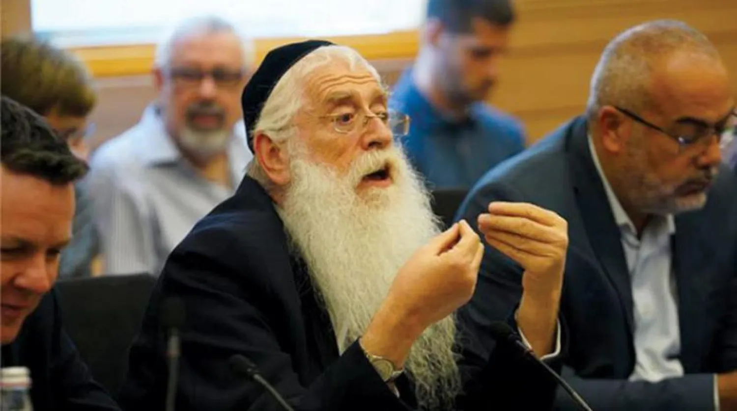 
Birleşik Tevrat Yahudiliği partisinden milletvekili Meir Porush (Knesset)
