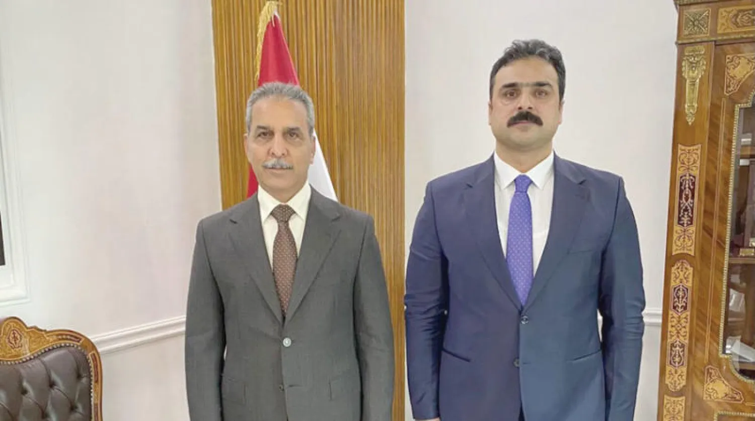 رئيس مجلس القضاء فائق زيدان ورئيس هيئة المنافذ عمر الوائلي (واع )