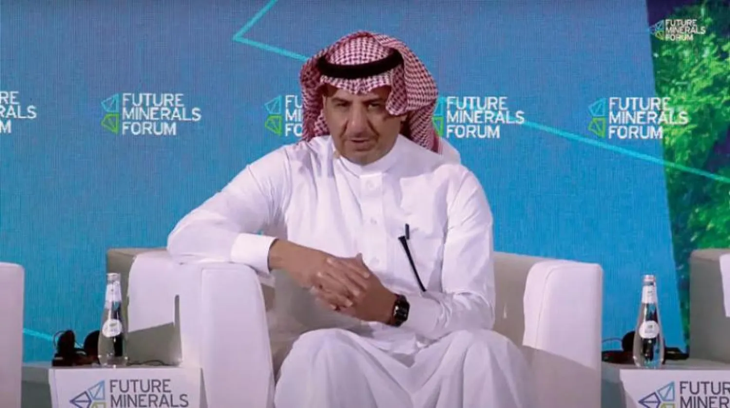 Deputy Minister of Industry and Mineral Resources Khalid al-Mudeifer, Asharq Al-Awsat 