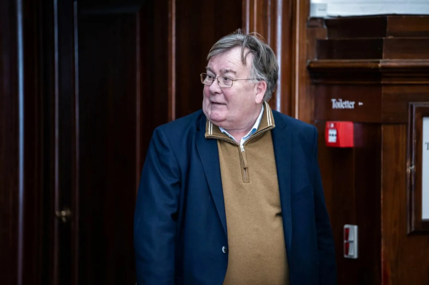 Claus Hjort Frederiksen, hakkındaki suçlamalara dair detayları paylaşmazken, Danimarka'da yürütülen casusluk davaları kapalı kapılar ardında devam ediyor (Emil Helms / Berlingske)