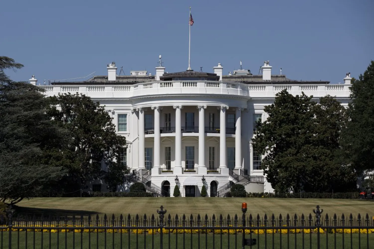 In this Sept. 25, 2019, file photo, The White House is seen from the Ellipse in Washington. (AP)