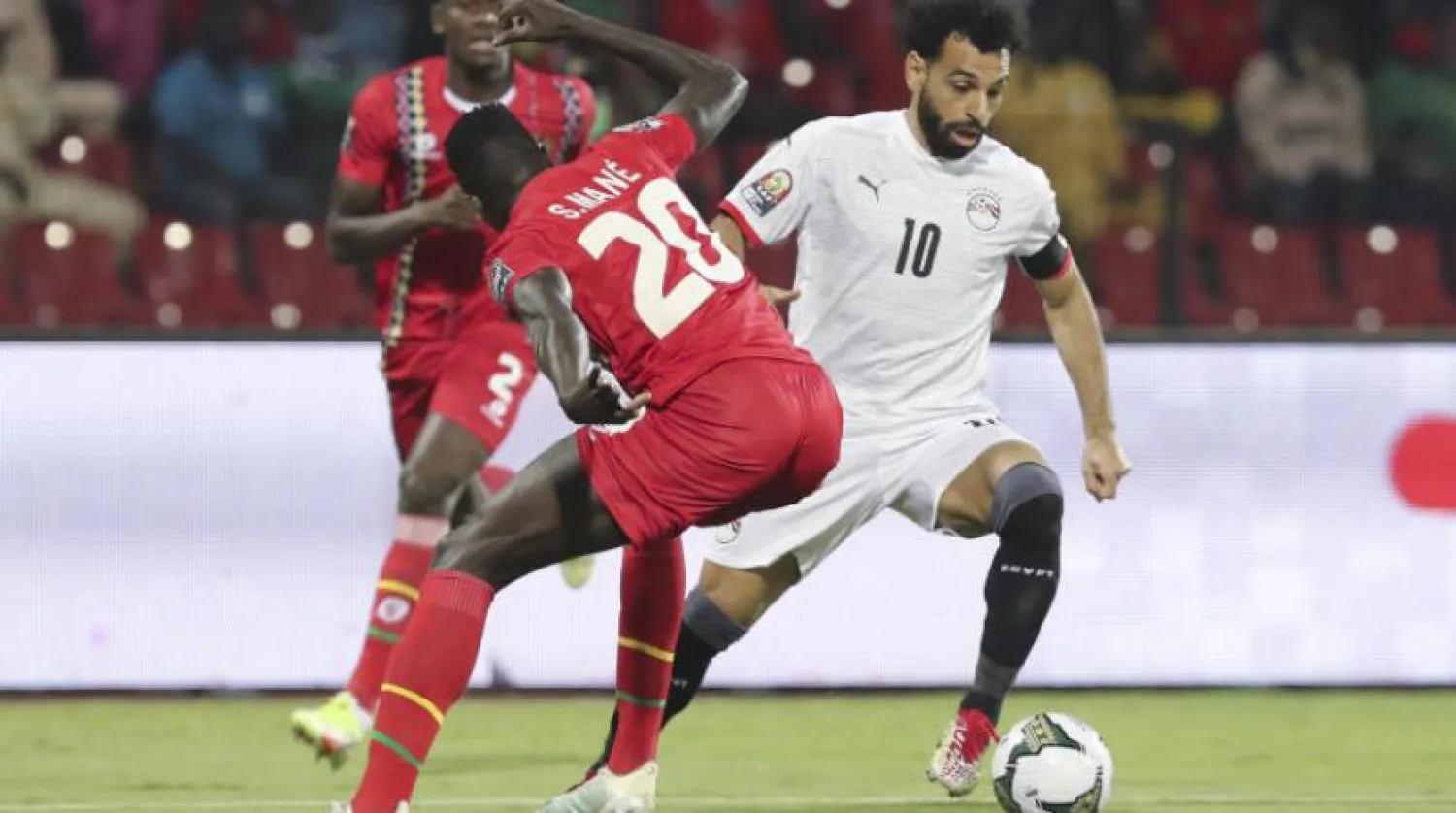 Mısır ile Gine-Bissau arasındaki maçtan (AP)