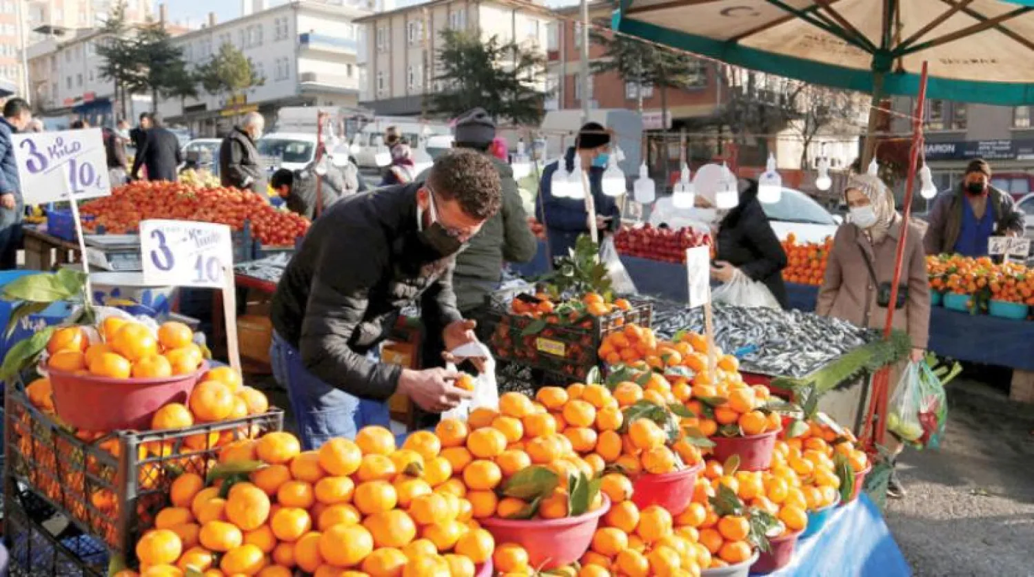  A market in the Turkish capital, Ankara. (Reuters) 
