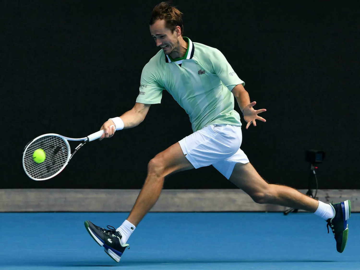 Russia's Daniil Medvedev is strongly fancied in Melbourne. Paul Crock AFP
