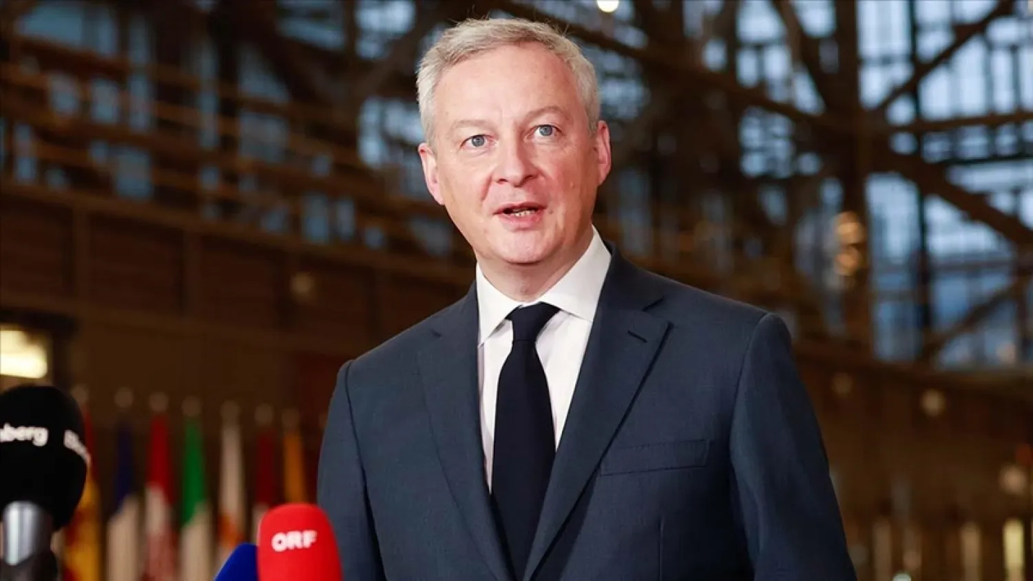 Avrupa Birliği (AB) dönem başkanı Fransa'nın Maliye Bakanı Bruno Le Maire (AA)
