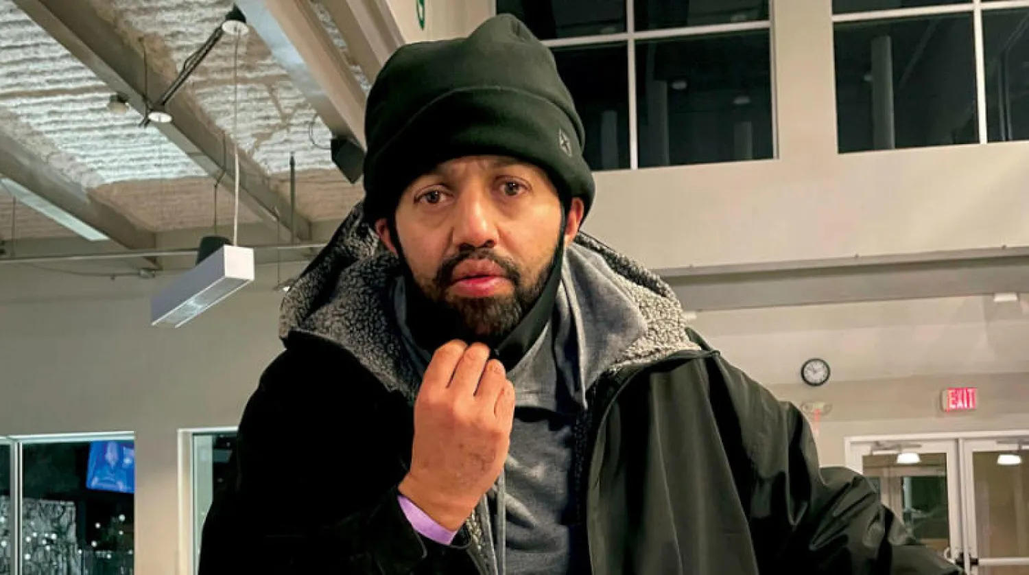 المواطن البريطاني مالك فيصل أكرم محتجز الرهائن في تكساس (أ.ب)