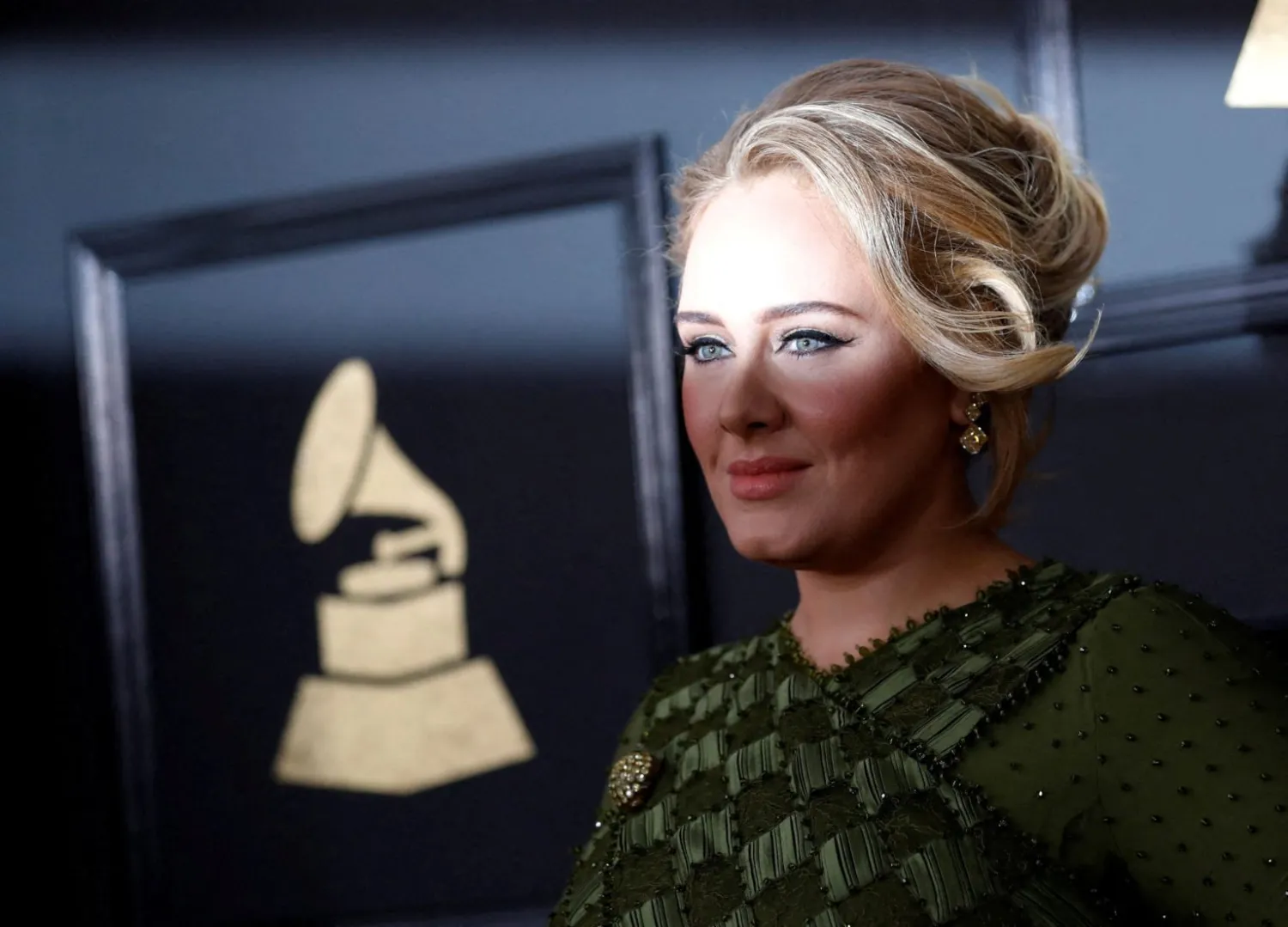 Singer Adele arrives at the 59th Annual Grammy Awards in Los Angeles, California, US, February 12, 2017. (REUTERS)

