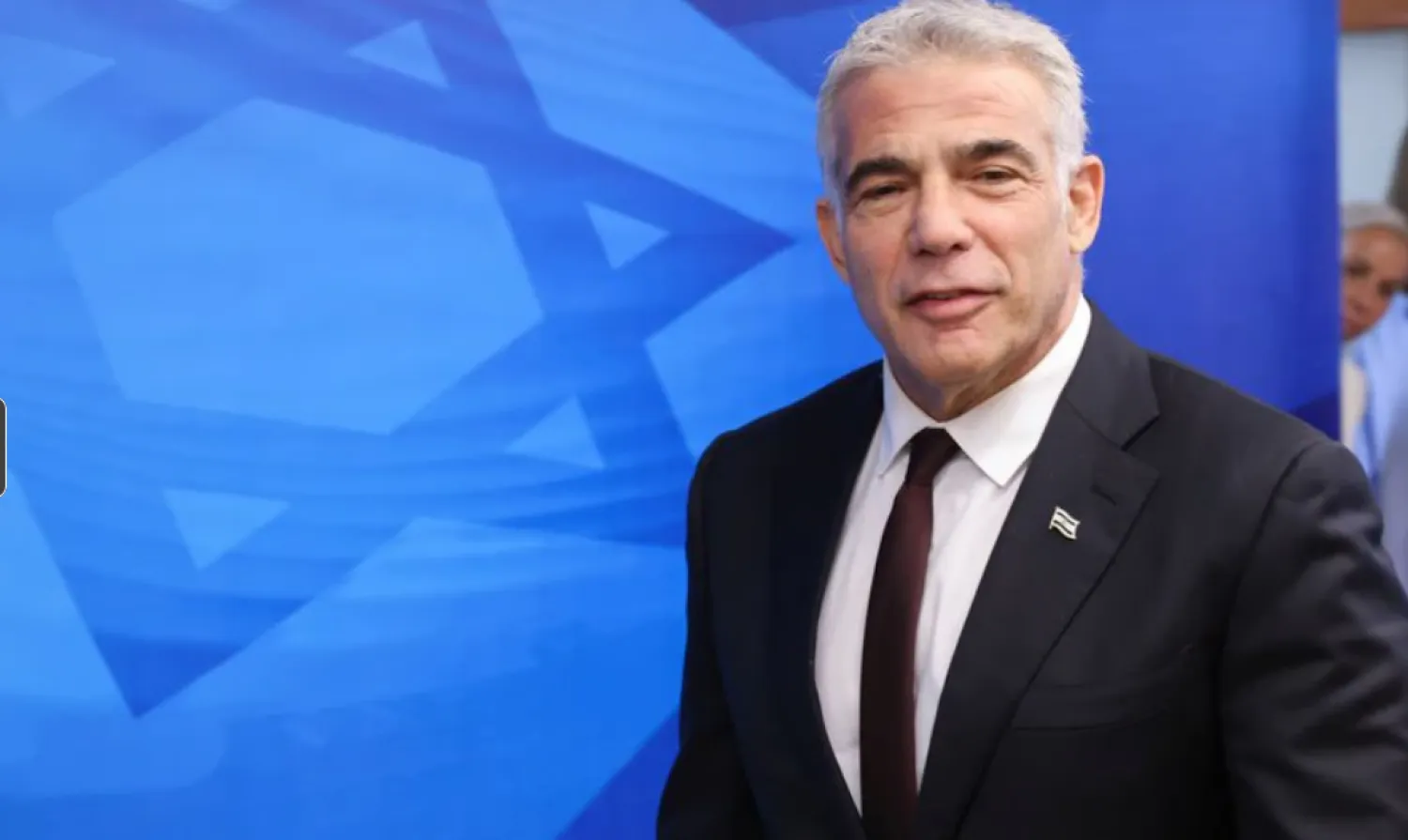 Israeli alternate Prime Minister and Foreign Minister Yair Lapid arrives to attend the first weekly cabinet meeting of the new government in Jerusalem June 20, 2021. Emmanuel Dunand/Pool via REUTERS