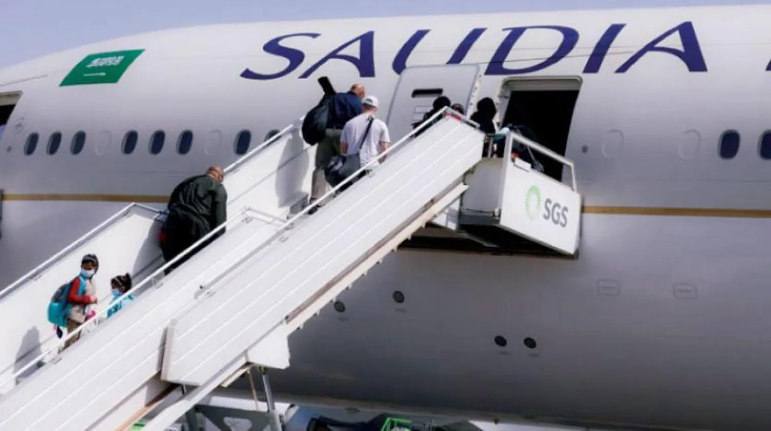 Suudi Arabistan Havayolları’na ait bir uçak (SPA)