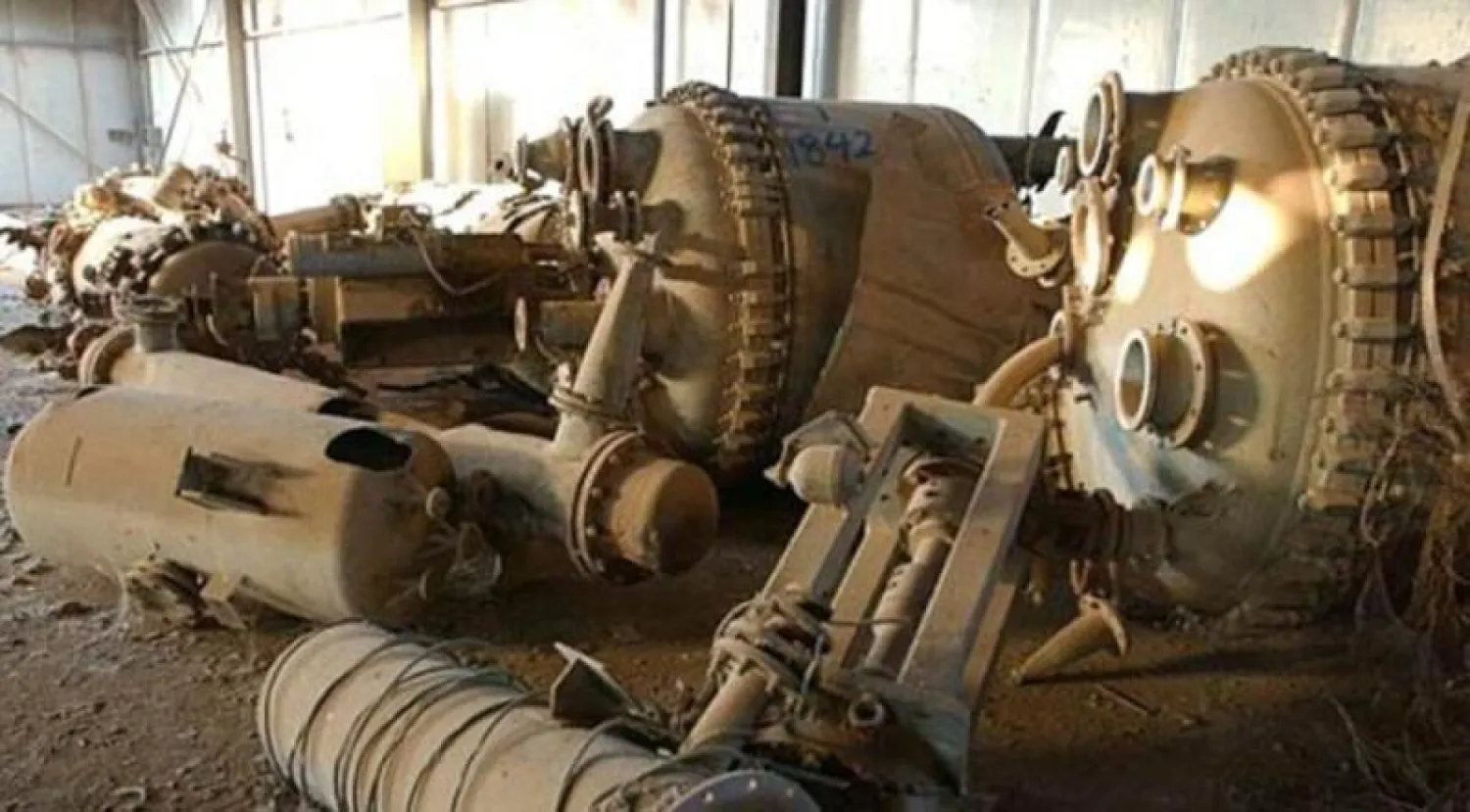 موقع سابق لداعش لتخزين الأسلحة الكيميائية (أرشيفية - رويترز)