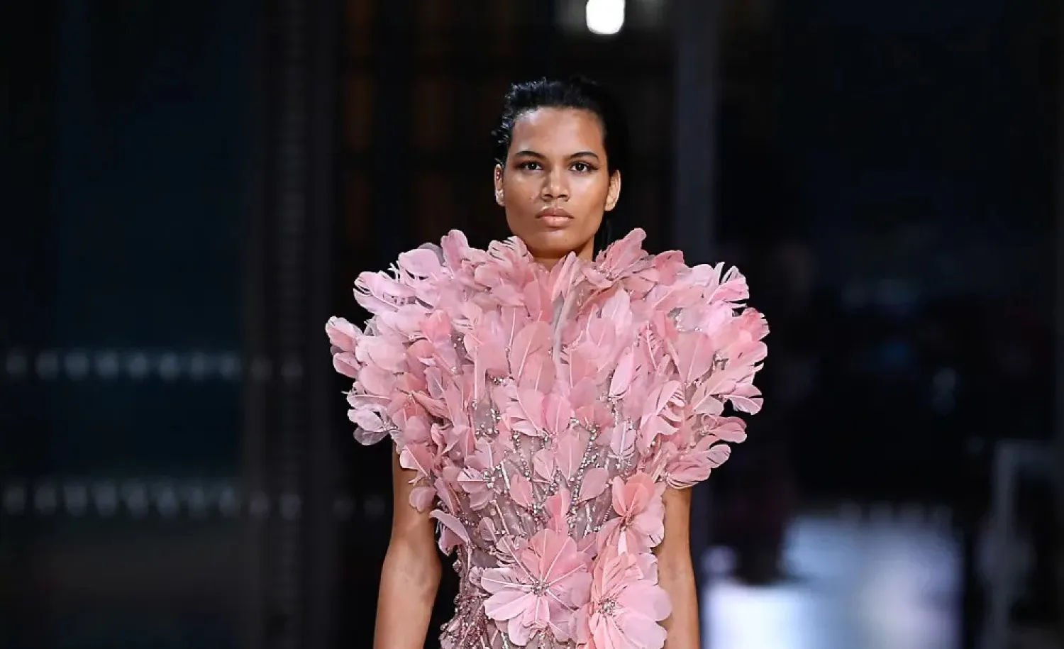 Drawing on the influence of the Mediterranean region's colors and civilizations, the designer worked bright hues into his collection. (Filippo Fior)