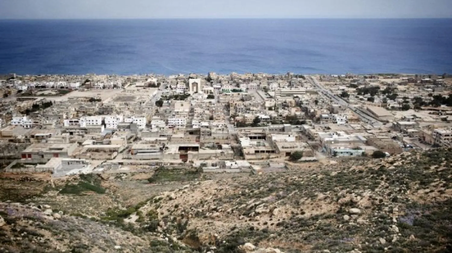 A general view shows the eastern Libyan city of Derna on March 15, 2011. (AFP)
