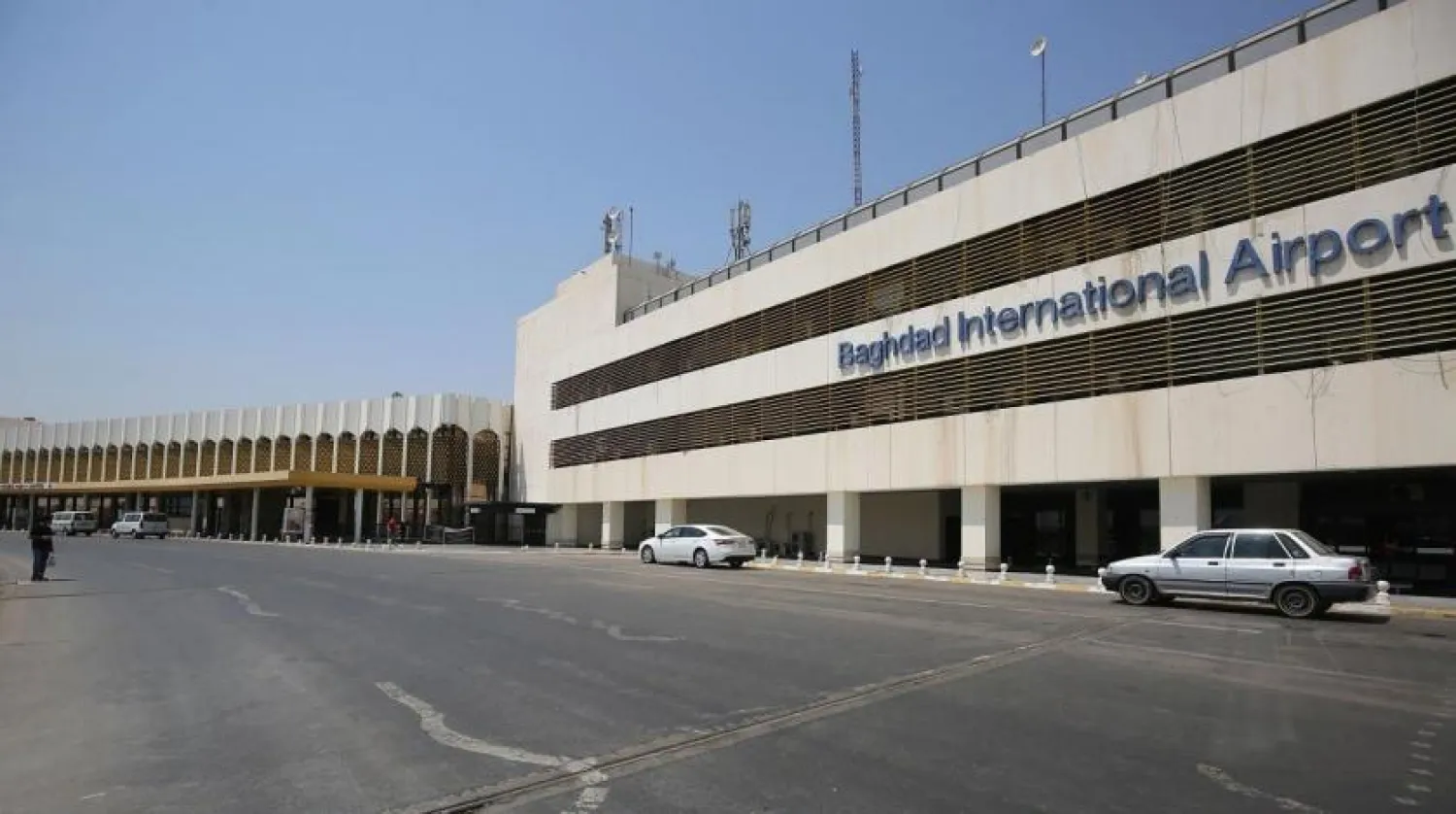 At least three rockets landed in the perimeter of Baghdad International Airport late on Thursday. (AFP file photo)
