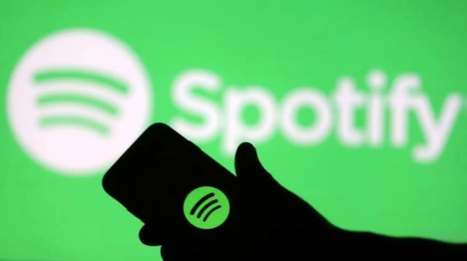 Önde gelen bir müzik ve podcast yayın şirketi olan Spotify'ın logosu (Reuters)
