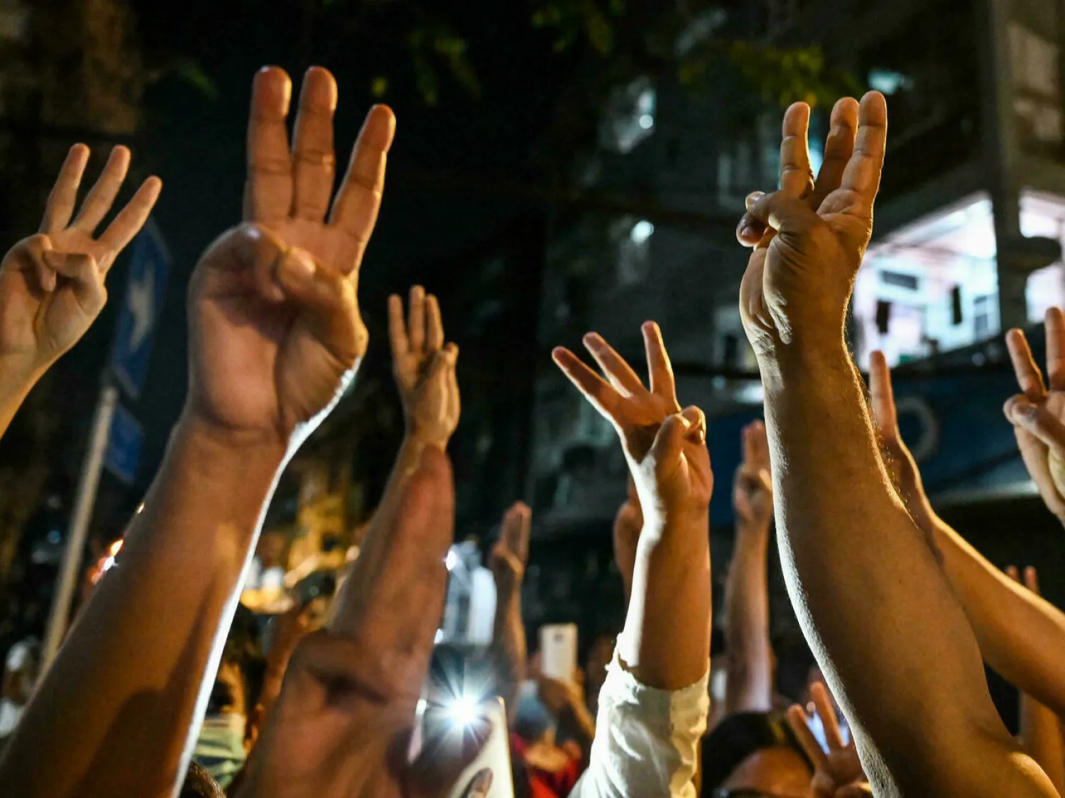 Myanmar's junta is struggling to contain the backlash from the coup, with daily clashes and swathes of the country outside of its control. STR AFP/File
