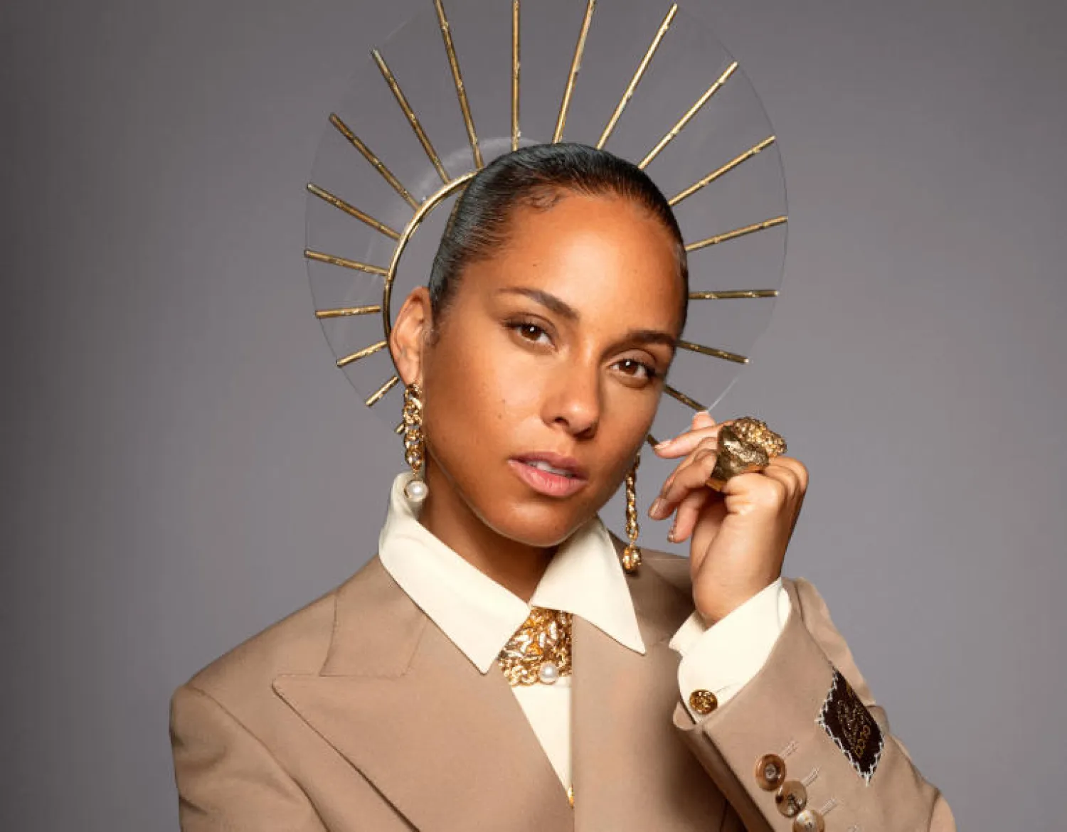 الفنانة العالمية أليشيا كيز (الشرق الأوسط)