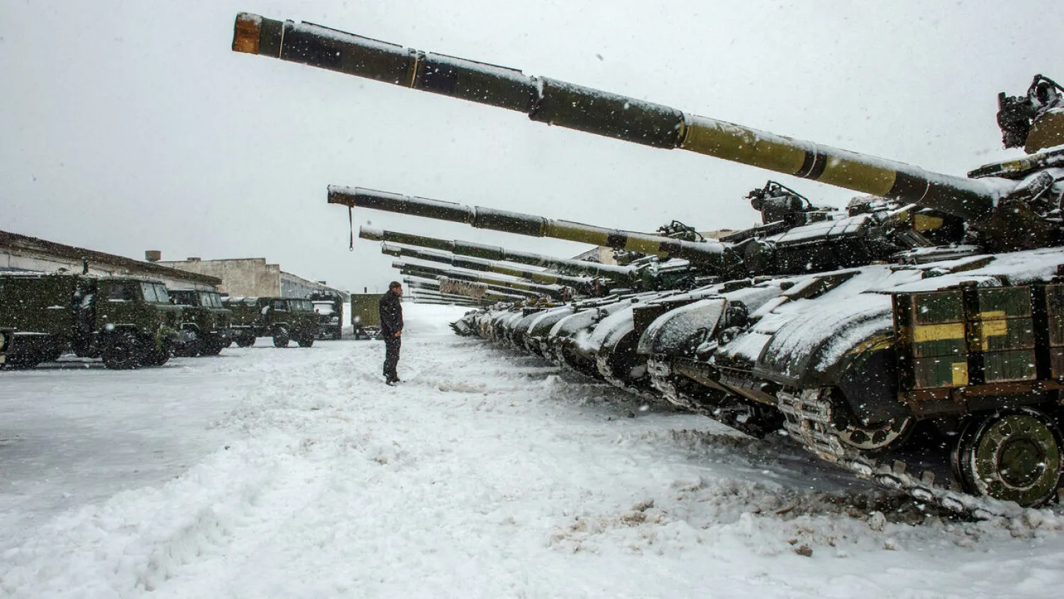 The meeting comes with Washington warning Russia against taking military action against Ukraine. Sergey BOBOK AFP
