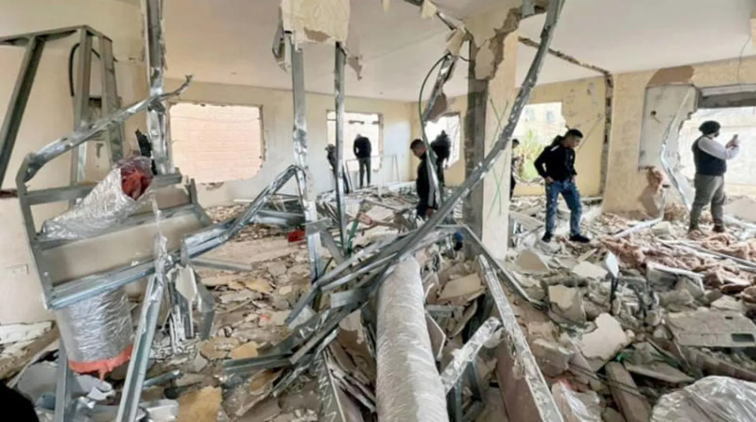 الأمن الإسرائيلي يهدم منزل عائلة فادي أبو شخيدم في مخيم شعفاط بالقدس (وفا)