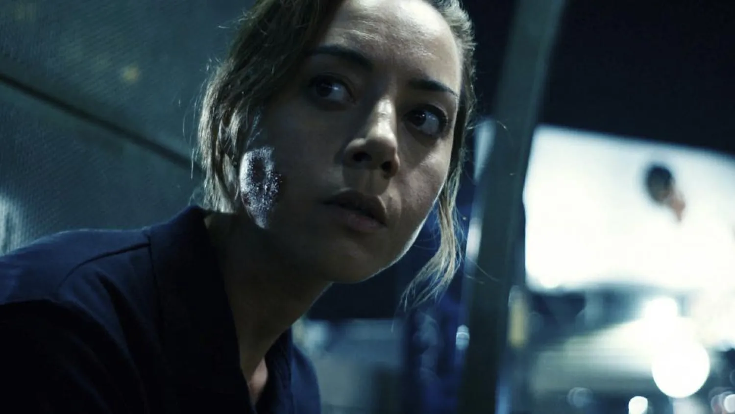 Aubrey Plaza appears in "Emily the Criminal"a film by John Patton Ford, which was an official selection of the Premieres section at the 2022 Sundance Film Festival. (Low Spark Films/Sundance Institute via AP)