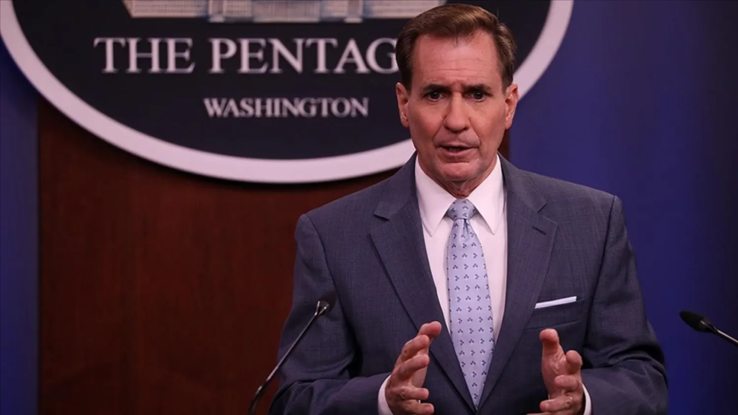 ABD Savunma Bakanlığı Pentagon Sözcüsü John Kirby (AA)