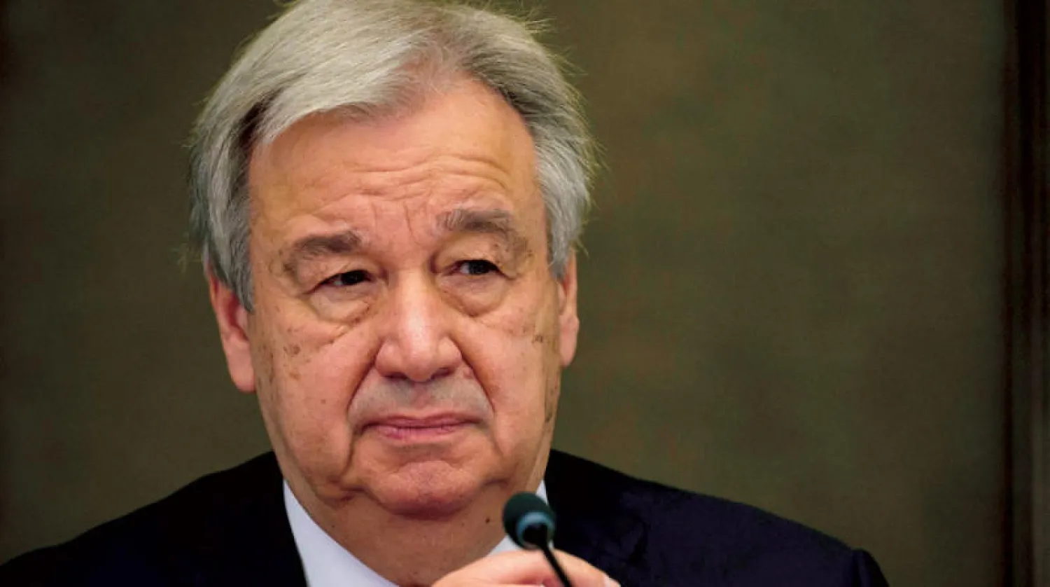 الأمين العام للأمم المتحدة أنطونيو غوتيريش (أ.ف.ب)