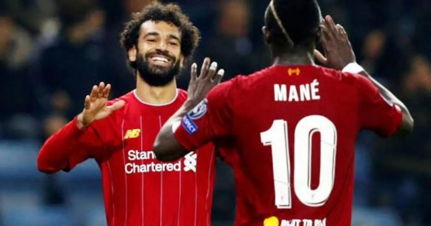 محمد صلاح وساديو ماني (أرشيفية - رويترز)