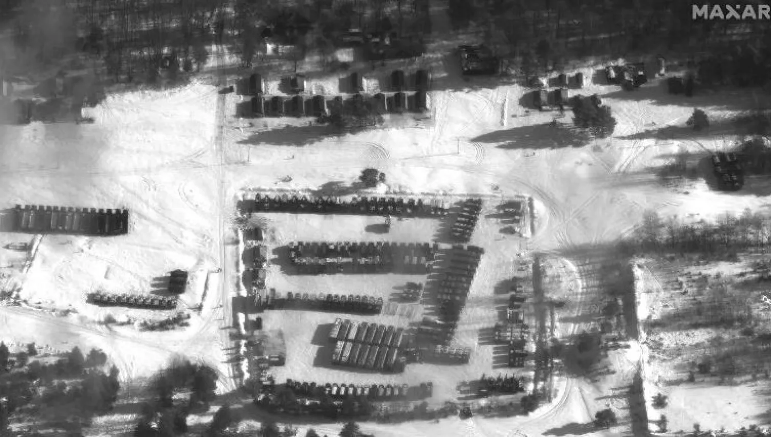 صورة تظهر الانتشار الروسي في بيلاروسيا (ماكسار)