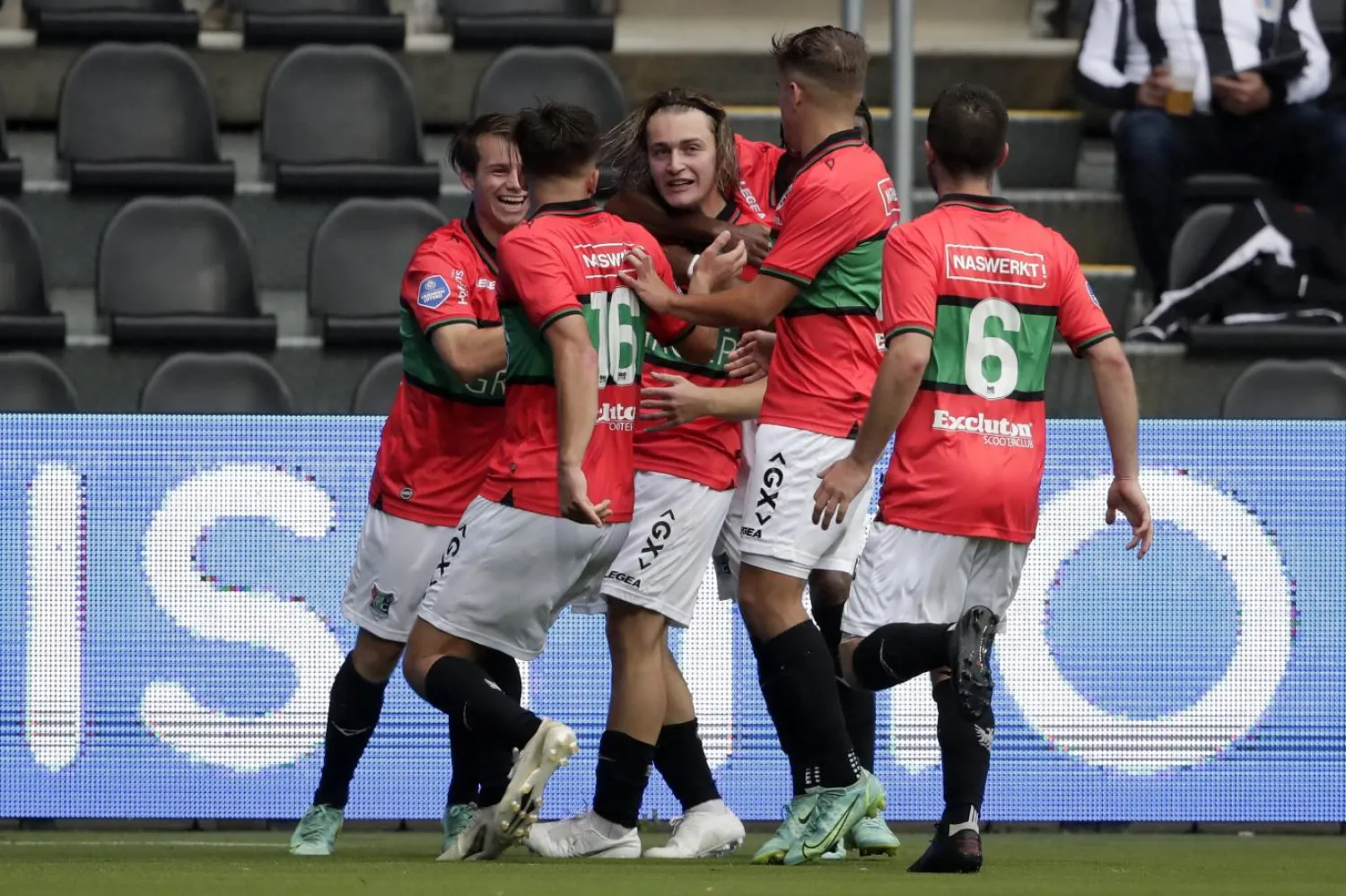 NEC Nijmegen'de sezonu kiralık geçiren Ali Akman, gelecek vadeden 20 forvet arasına girmeyi başardı / Fotoğraf: nec-nijmegen.nl 