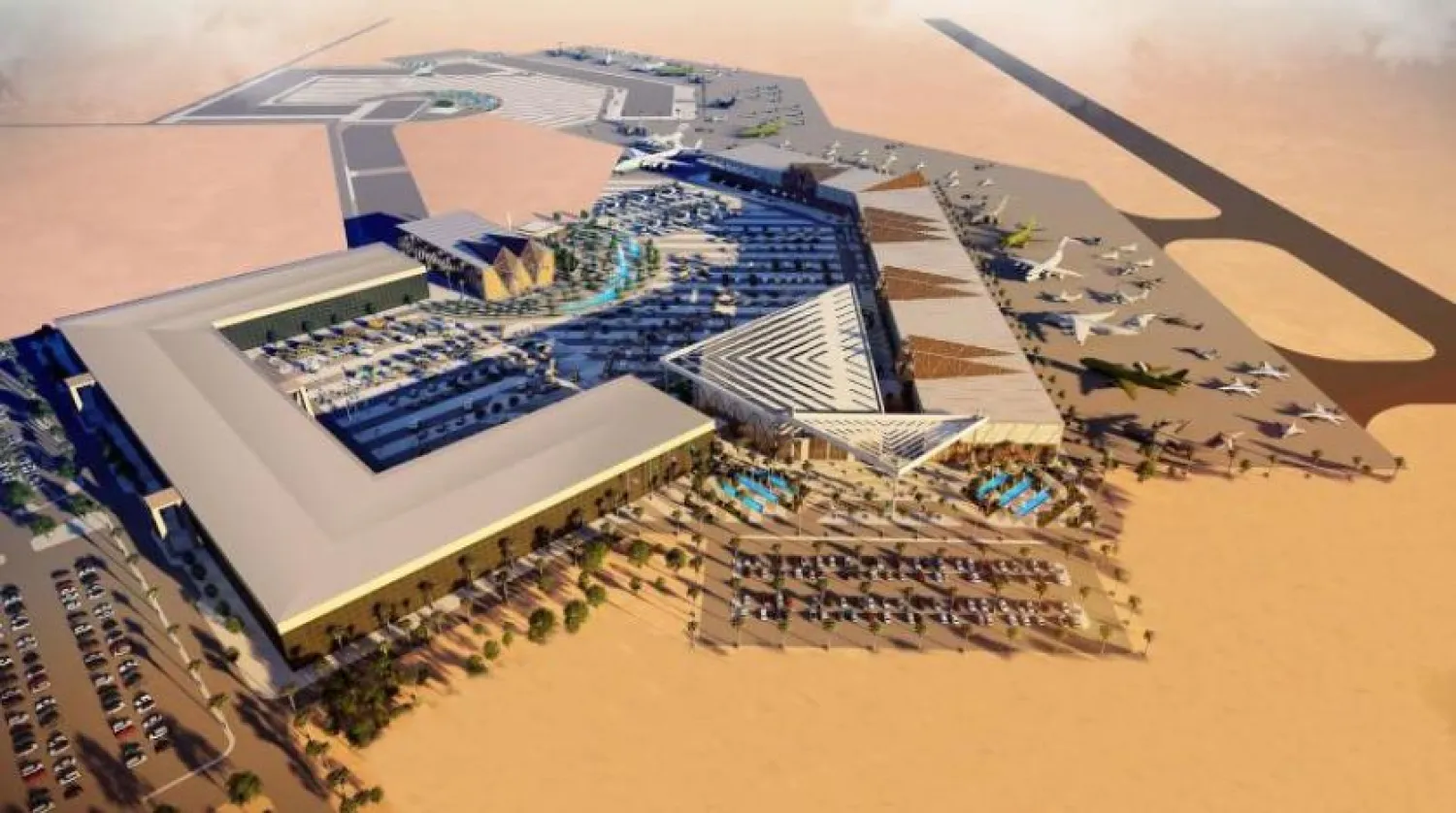 Suudi Arabistan’daki ilk kez düzenlenecek olan Uluslararası Savunma Fuarı’nın temsili görüntüsü (Şarku’l Avsat) 