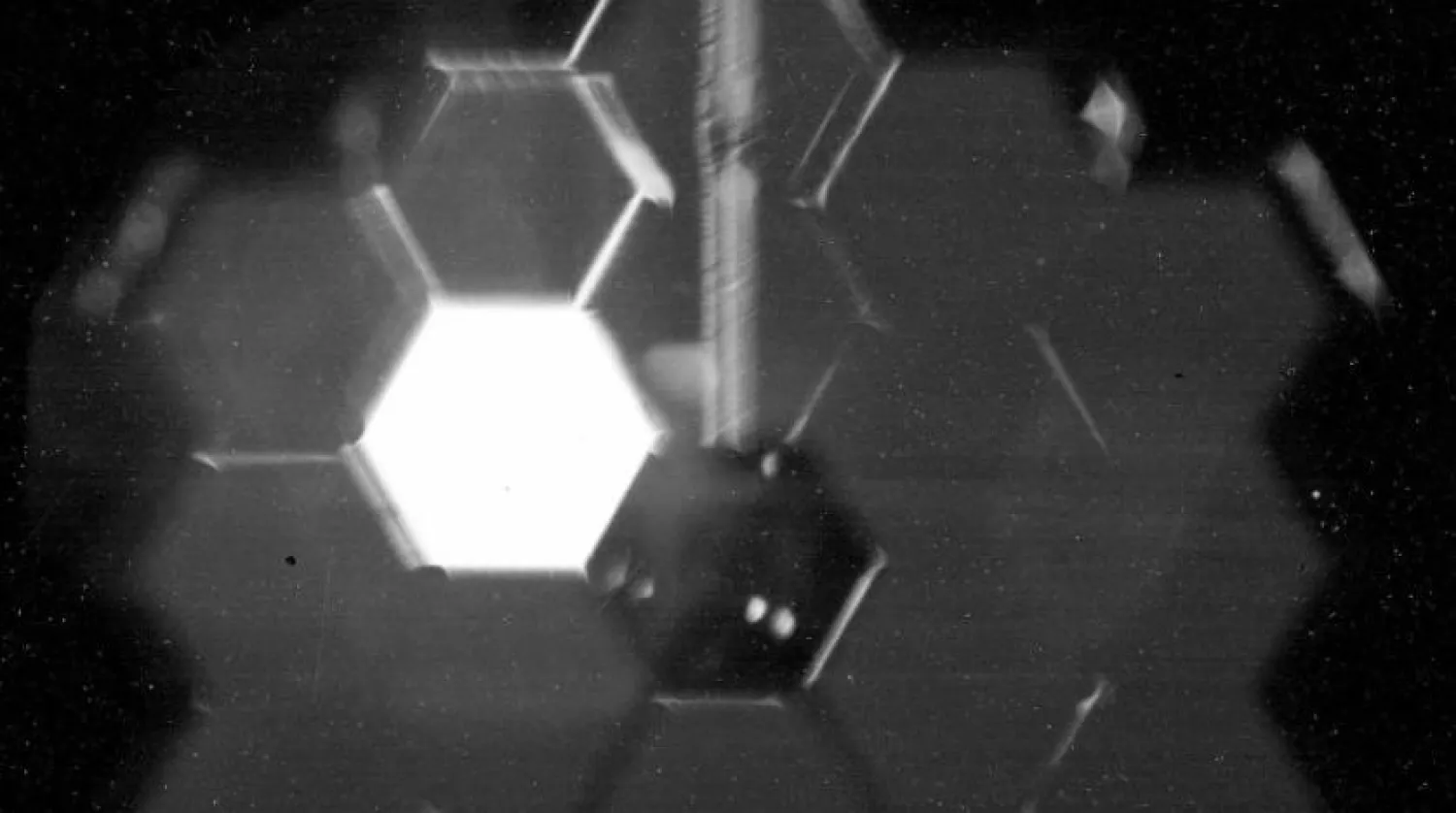 NASA'nın James Webb Teleskobu tarafından çekilmiş bir otoportre (AFP)
