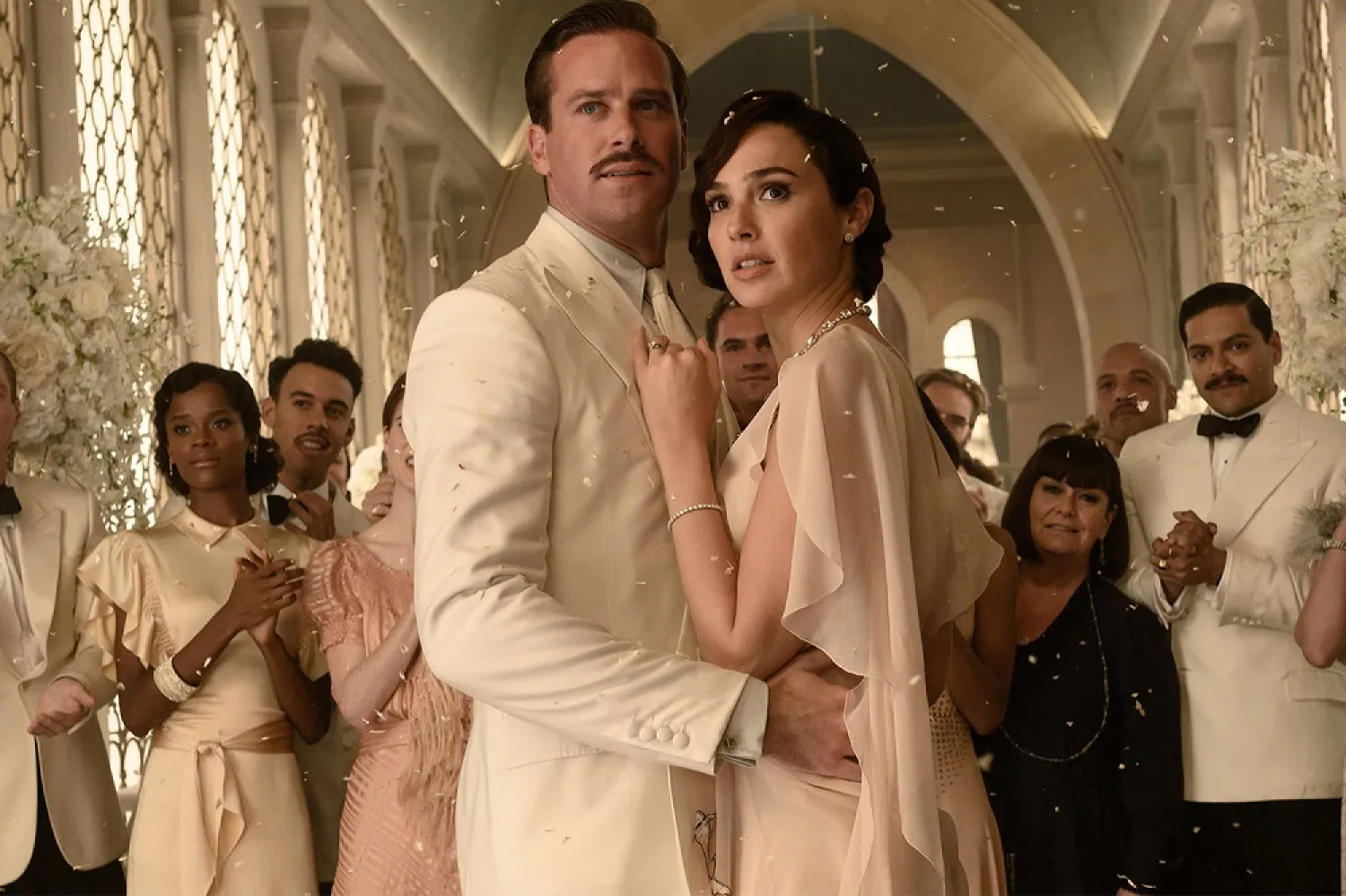 “Death on the Nile” stars Gal Gadot and Armie Hammer. (Twentieth Century Fox)