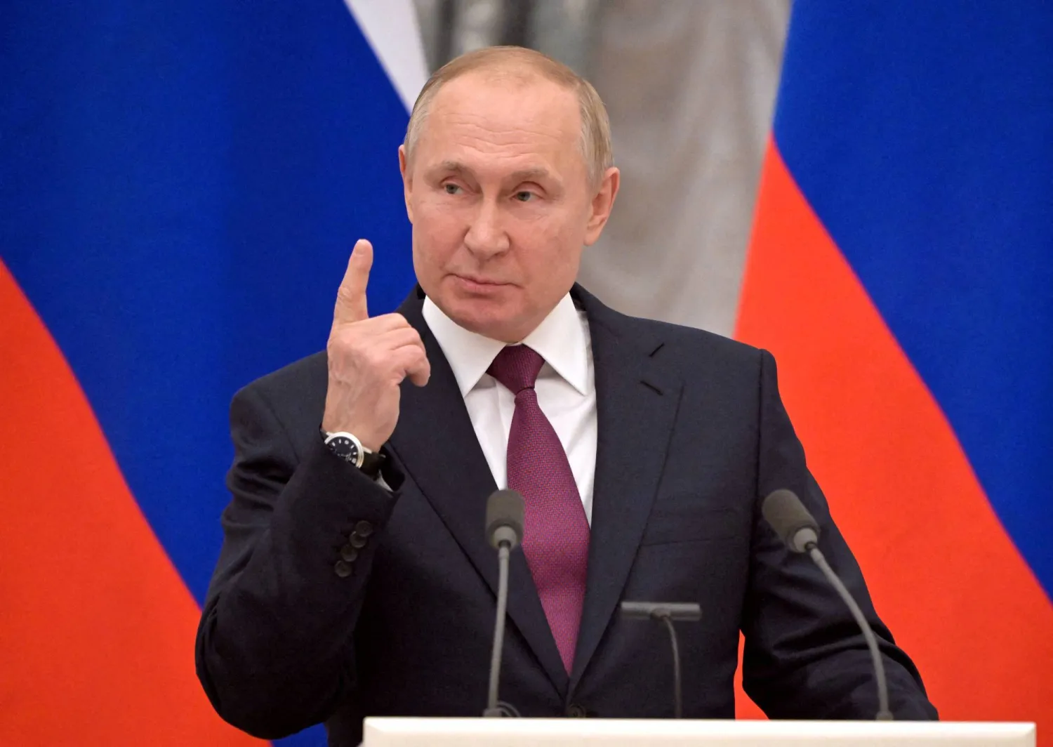 For Russian President Vladimir Putin, a recent procession of foreign dignitaries flying in for talks is a diplomatic win, pushing Moscow's security worries to the top of the world agenda. | SPUTNIK / POOL / VIA REUTERS

