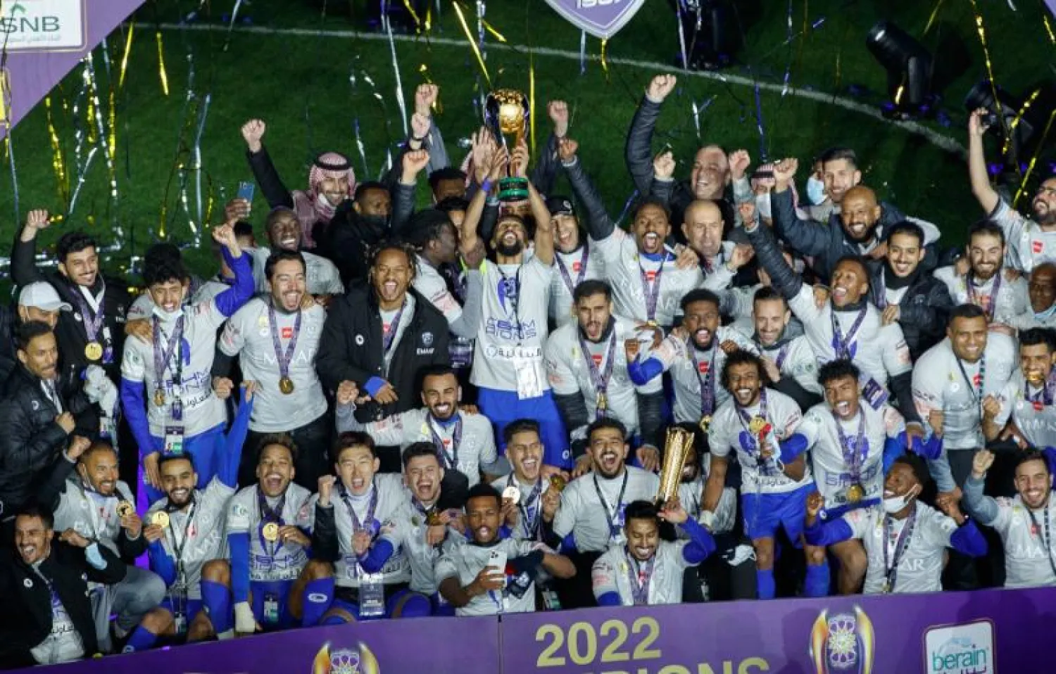 من تتويج فريق الهلال بالنسخة الأخيرة من كأس السوبر (الشرق الأوسط)