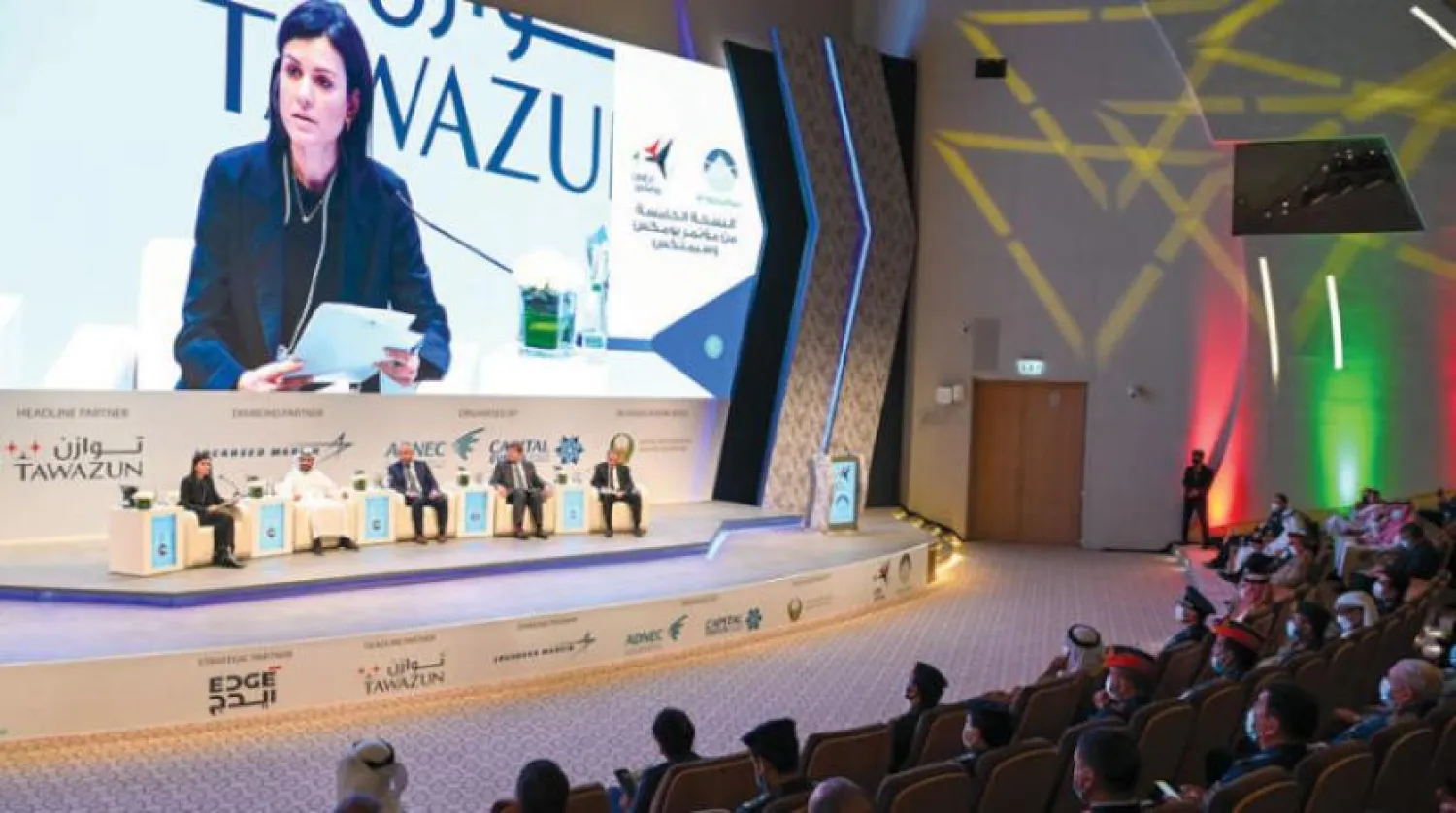 Panel during the Unmanned Systems Conference 2022 that accompanies UMEX & SimTEX exhibitions 2022 (Asharq Al-Awsat)
