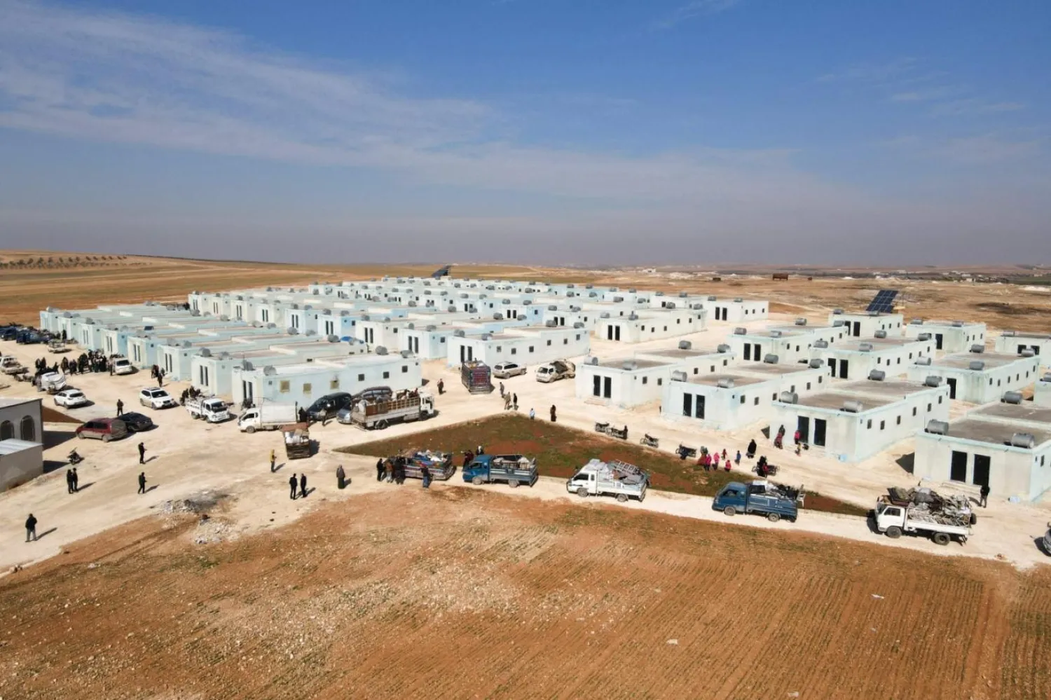 Tek bir evin inşası yaklaşık 35 bin TL'ye mal oldu (AFP)
