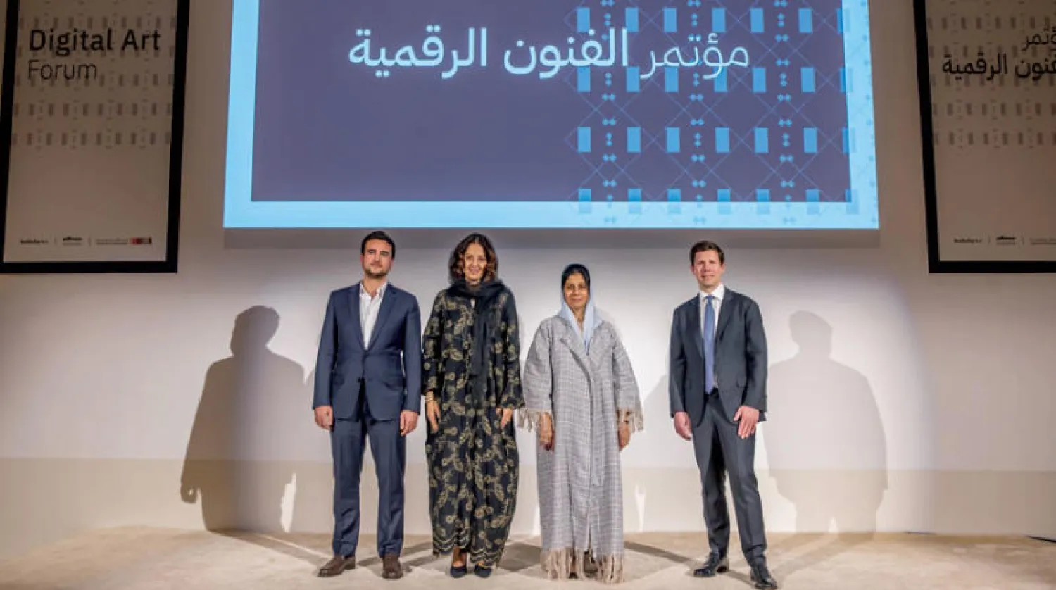 سيباستيان فاهي ودينا أمين ومي الديب ومايكل بوهانا (الشرق الأوسط)


