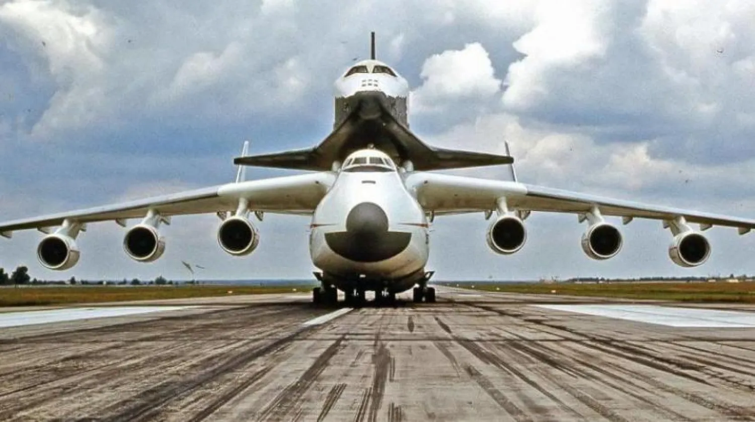 آنتونوف ۲۲۵ مریا هدف حمله روسیه (آرشیو-کارخانه آنتونوف)