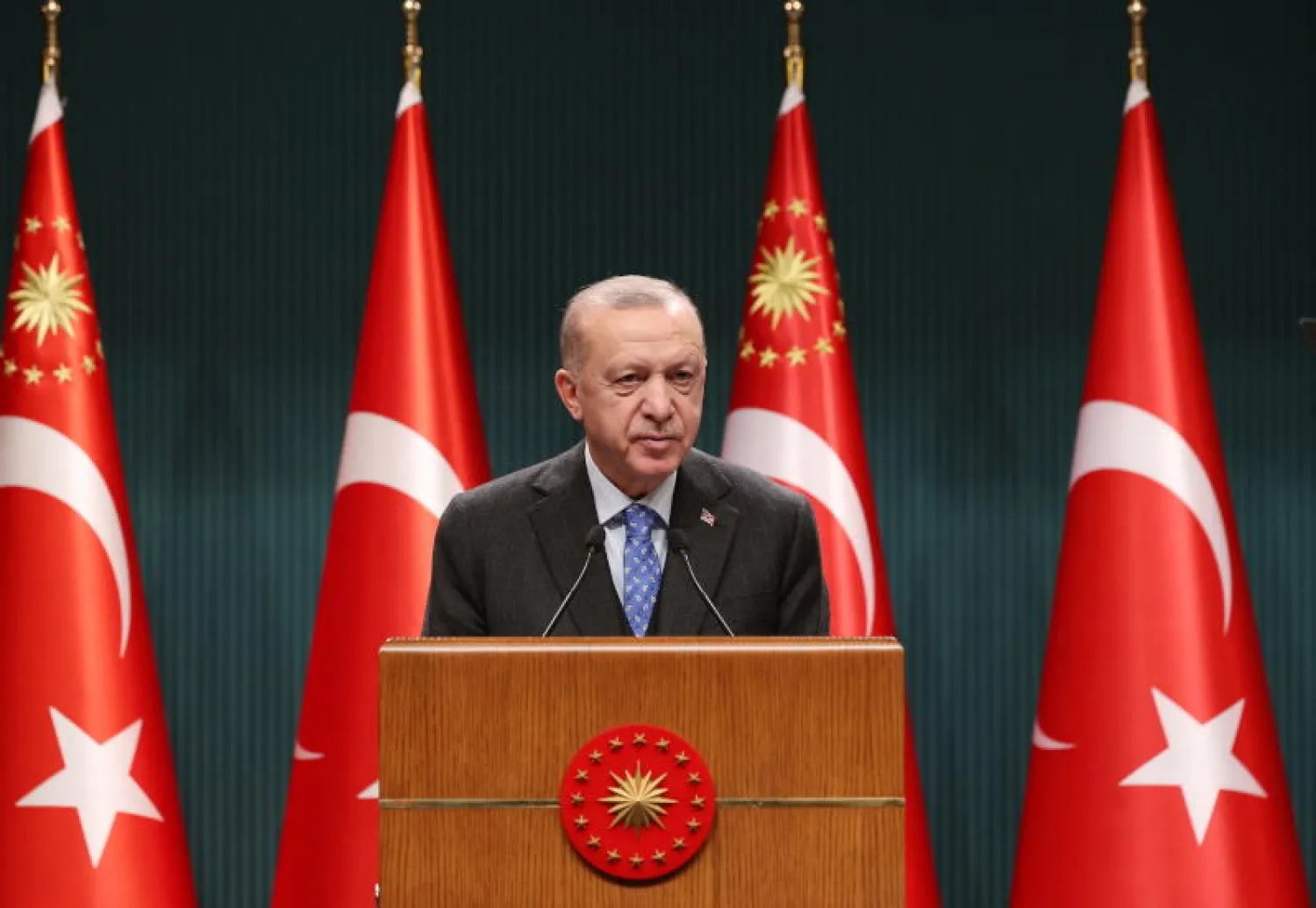 الرئيس التركي رجب طيب إردوغان (رويترز)