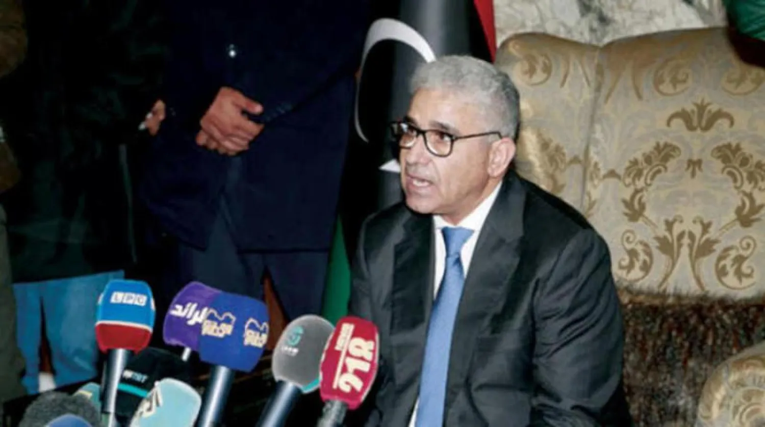 فتحي باشاغا رئيس حكومة «الاستقرار» المكلف (أ.ب)