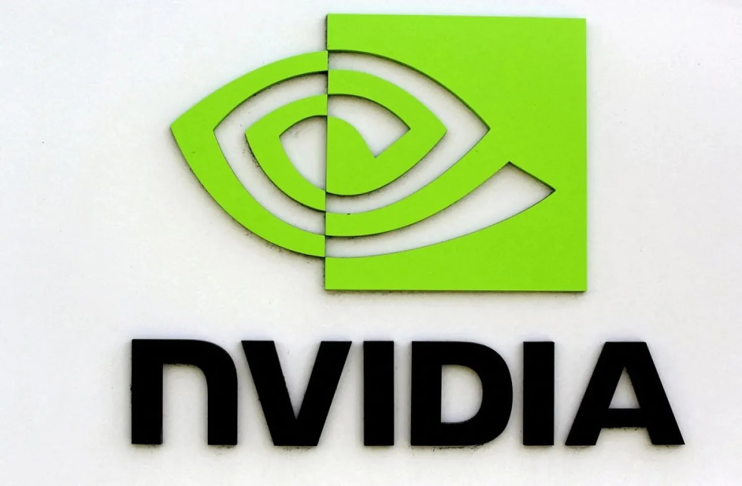 The logo of technology company Nvidia is seen at its headquarters in Santa Clara, California, February 11, 2015. (Reuters)