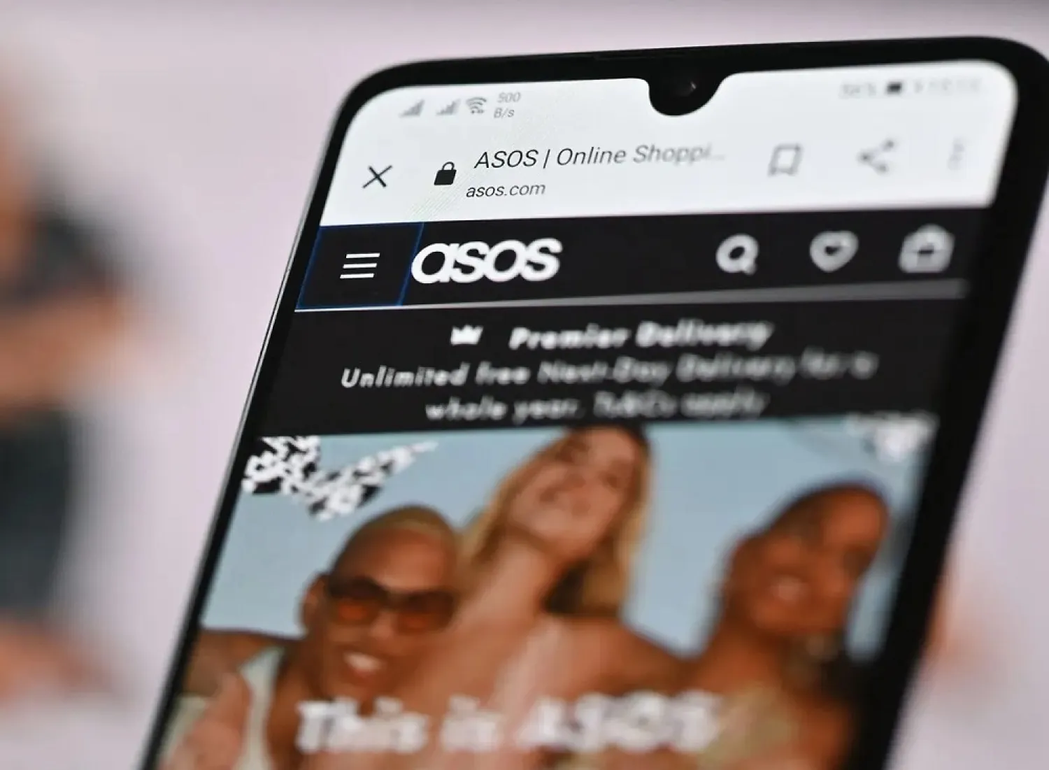 ASOS has ceased trading in Russia, effective immediately. (Getty Images)
