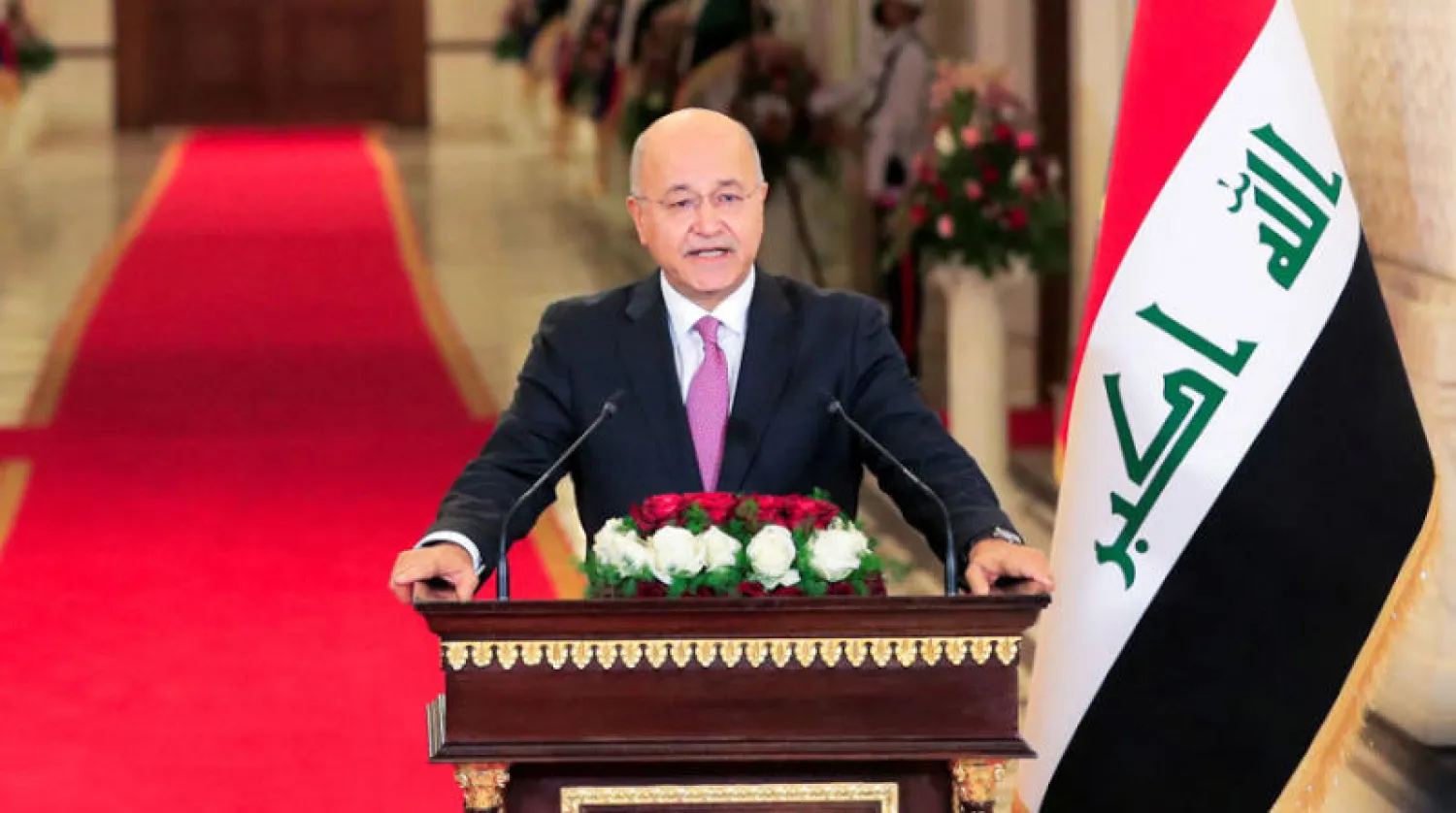 الرئيس العراقي برهم صالح مرشح لولاية جديدة (رويترز)