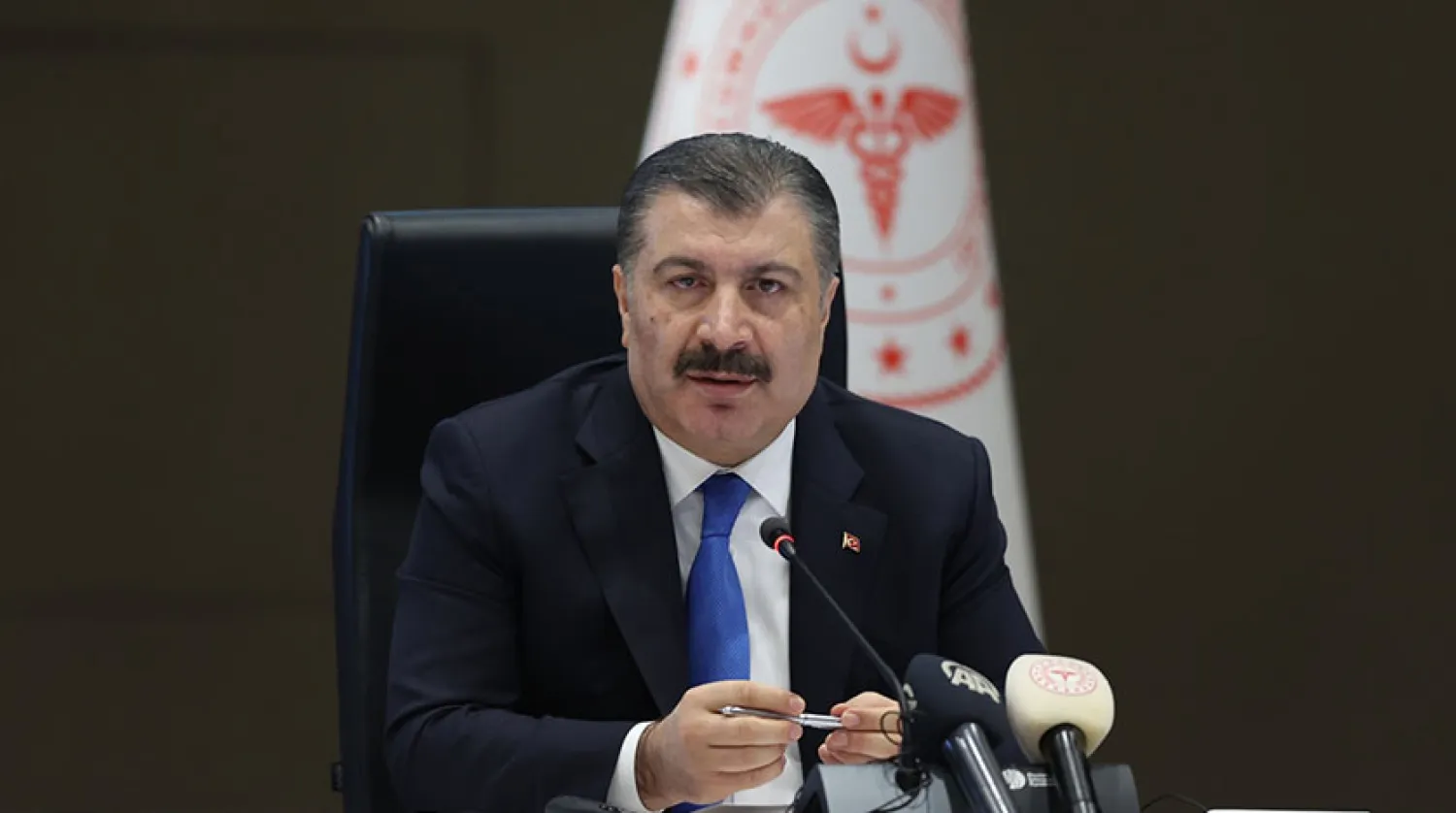 Sağlık Bakanı Fahrettin Koca (Aytuğ Can Sencar/ AA)