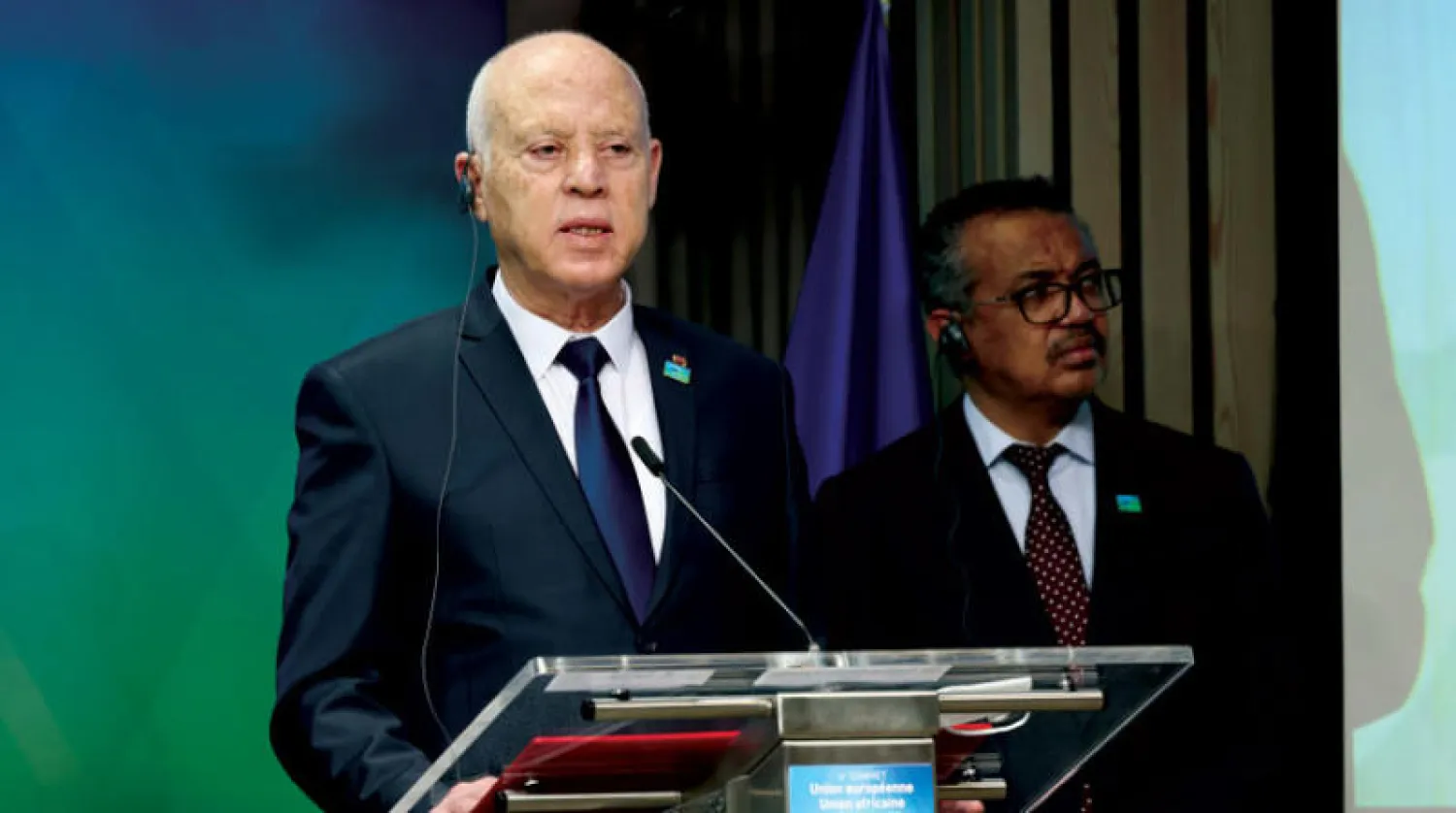 الرئيس قيس سعيد (د.ب.أ)