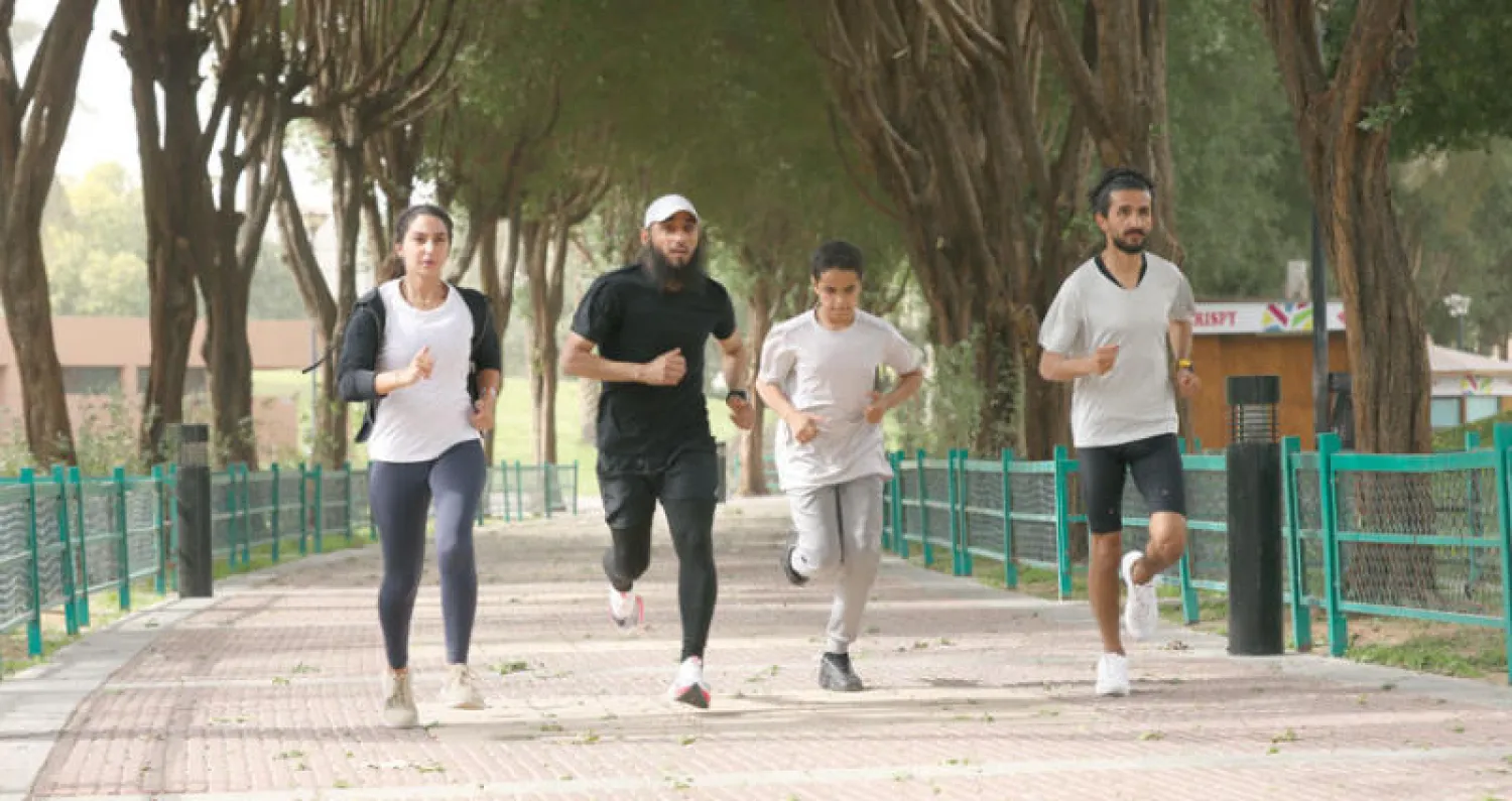 ماراثون الرياض أتاح الفرصة للمشاركة من جميع الأعمار ومن مختلف الدول (الشرق الأوسط)