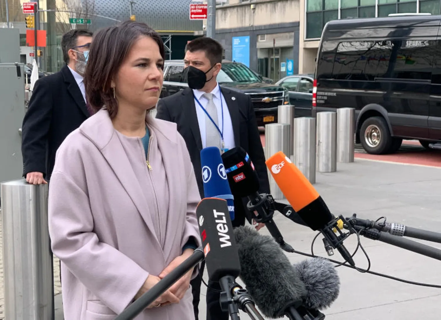 وزيرة الخارجية الألمانية أنالينا بيربوك (د.ب.أ)