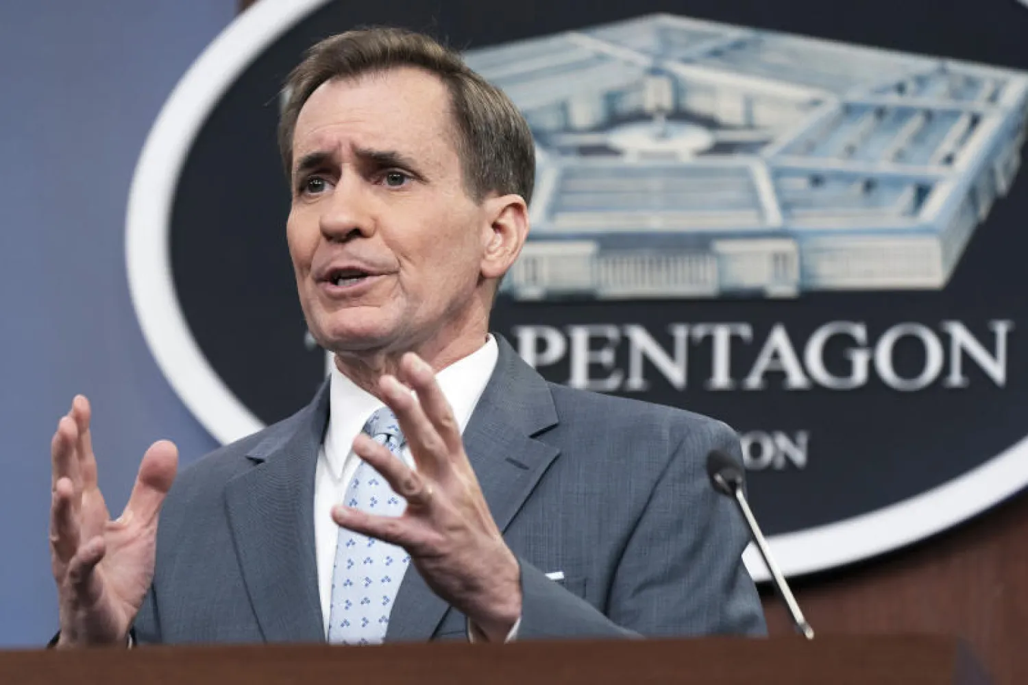 المتحدث باسم البنتاغون جون كيربي (أ.ب)