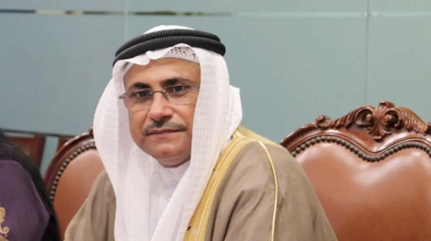 Arab Parliament Speaker Adel Al Asoomi. (Asharq Al-Awsat)