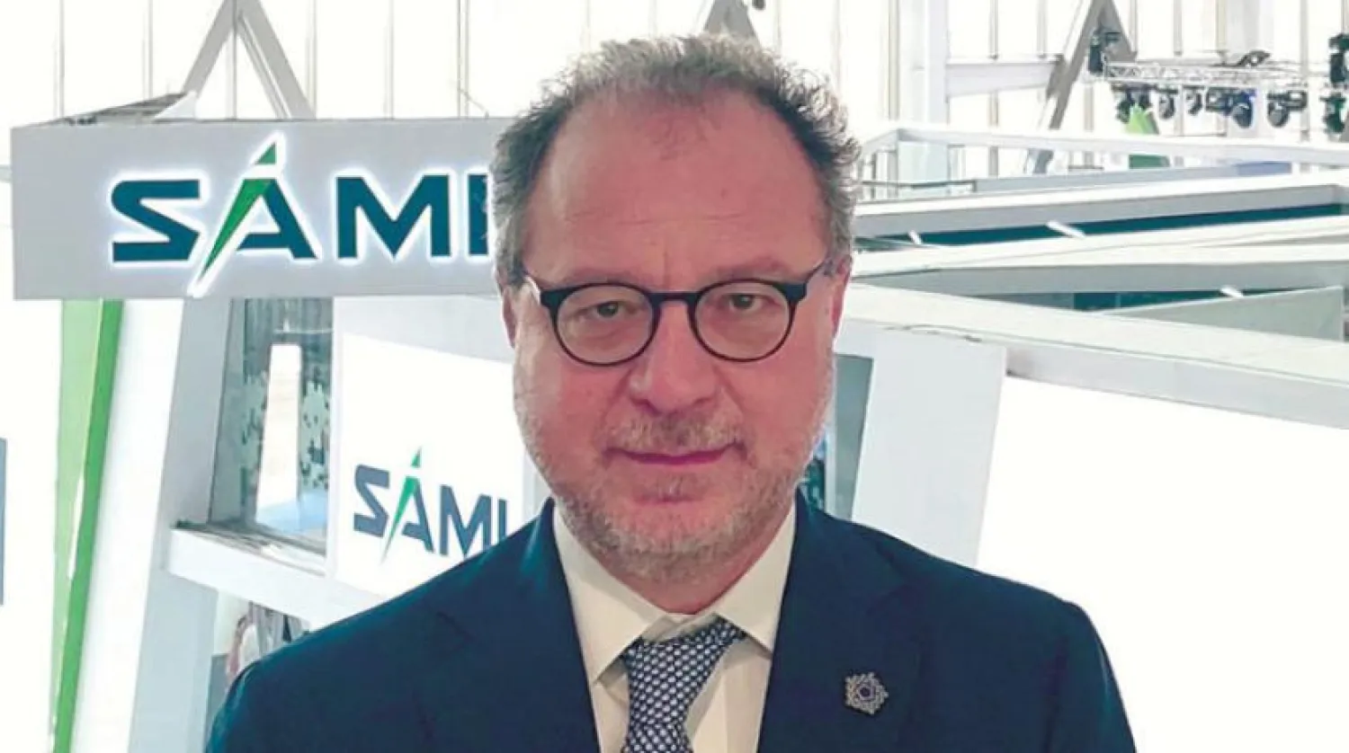 Italy's Undersecretary of State for Defense, Giorgio Mulè. (Asharq Al-Awsat)